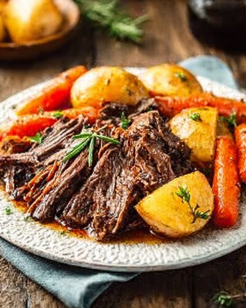 Dutch Oven for Pot Roast Cooking