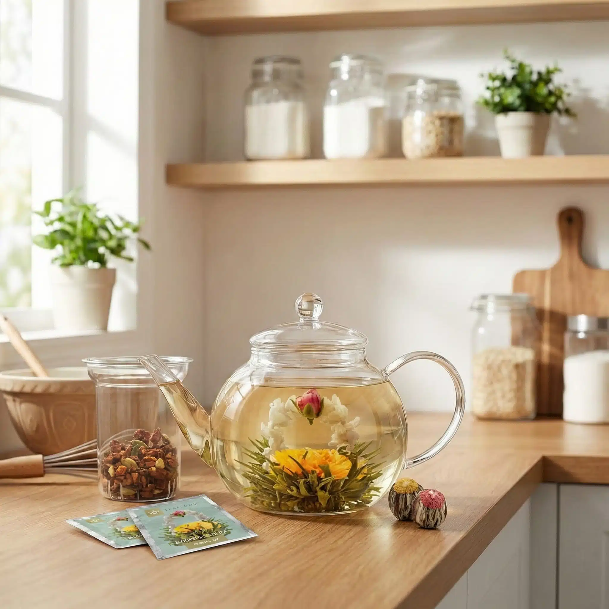 Microwave Safe Glass Teapot