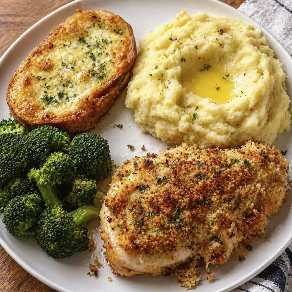 Longhorn Steakhouse Parmesan Chicken close up showing juicy chicken with crispy parmesan crust